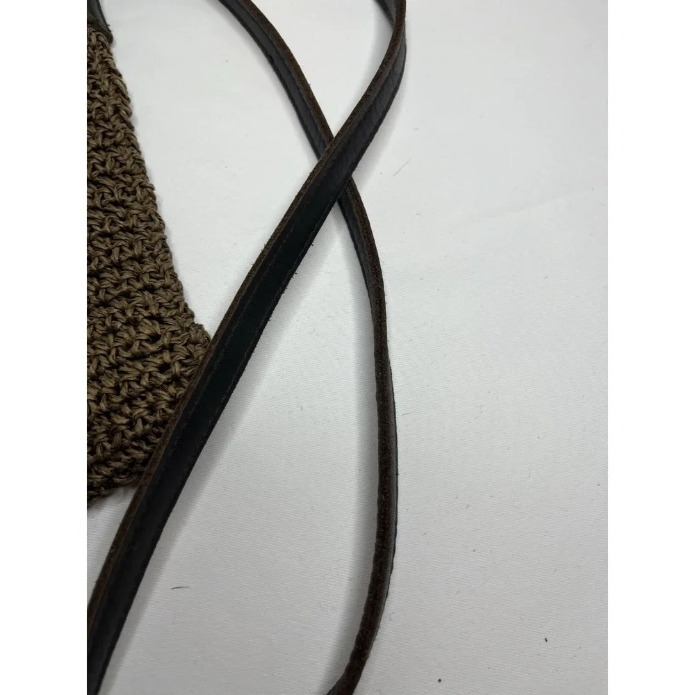 Eddie Bauer Small Crossbody Woven Purse. 9X7.5